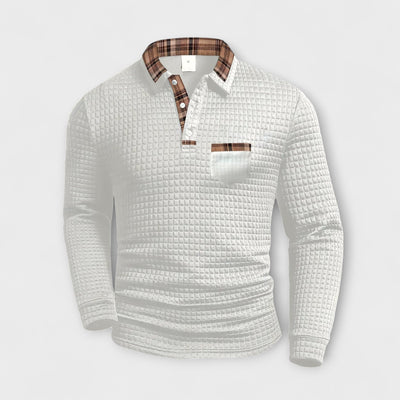 Gestreiftes Polo