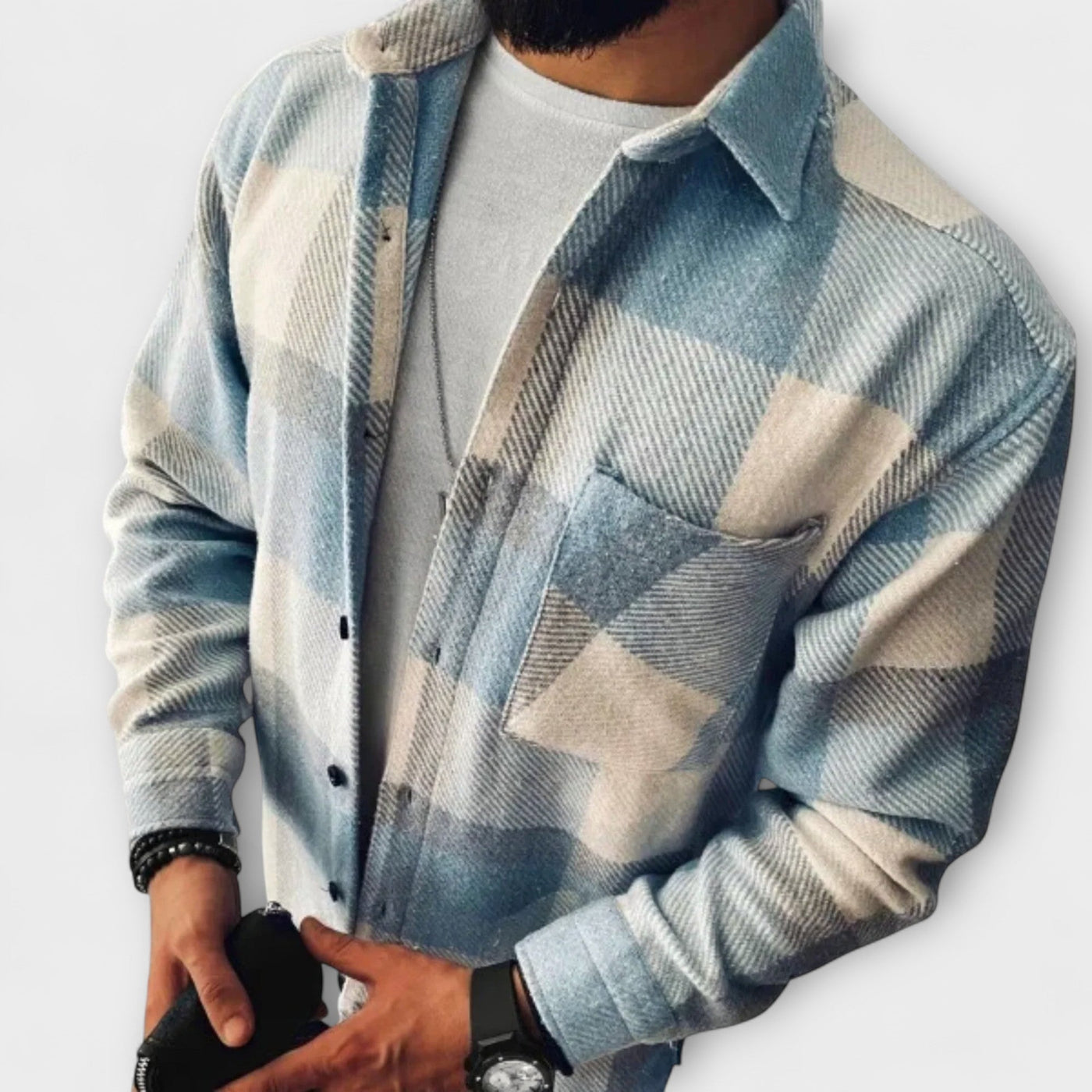 Flanellkarierte Hemd