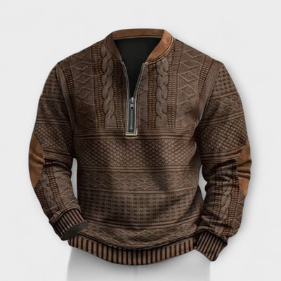 Retro Zip Hoodie
