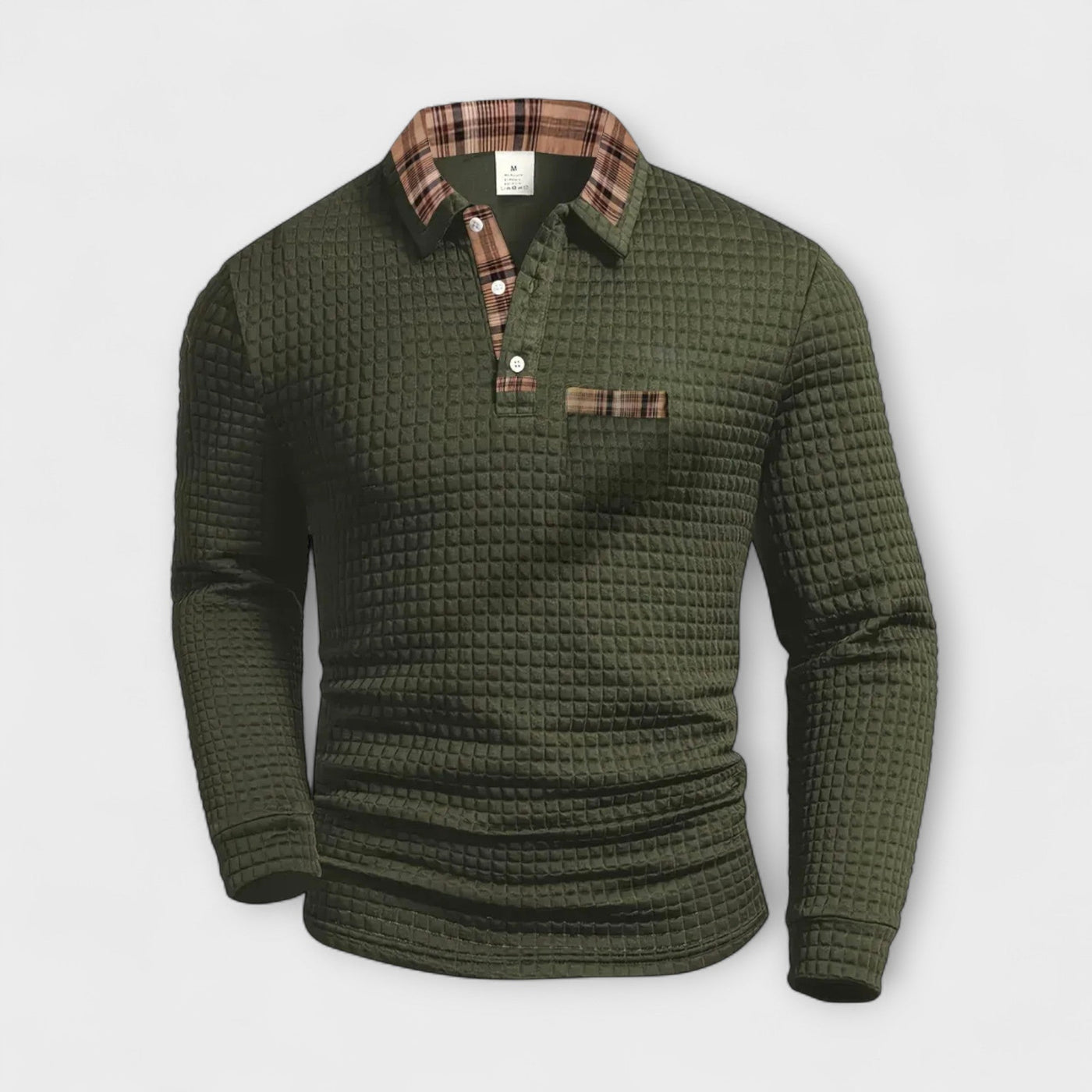 Gestreiftes Polo