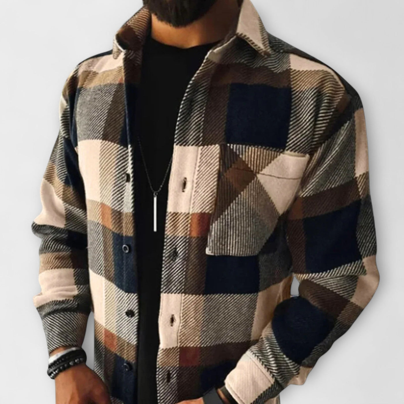 Flanellkarierte Hemd