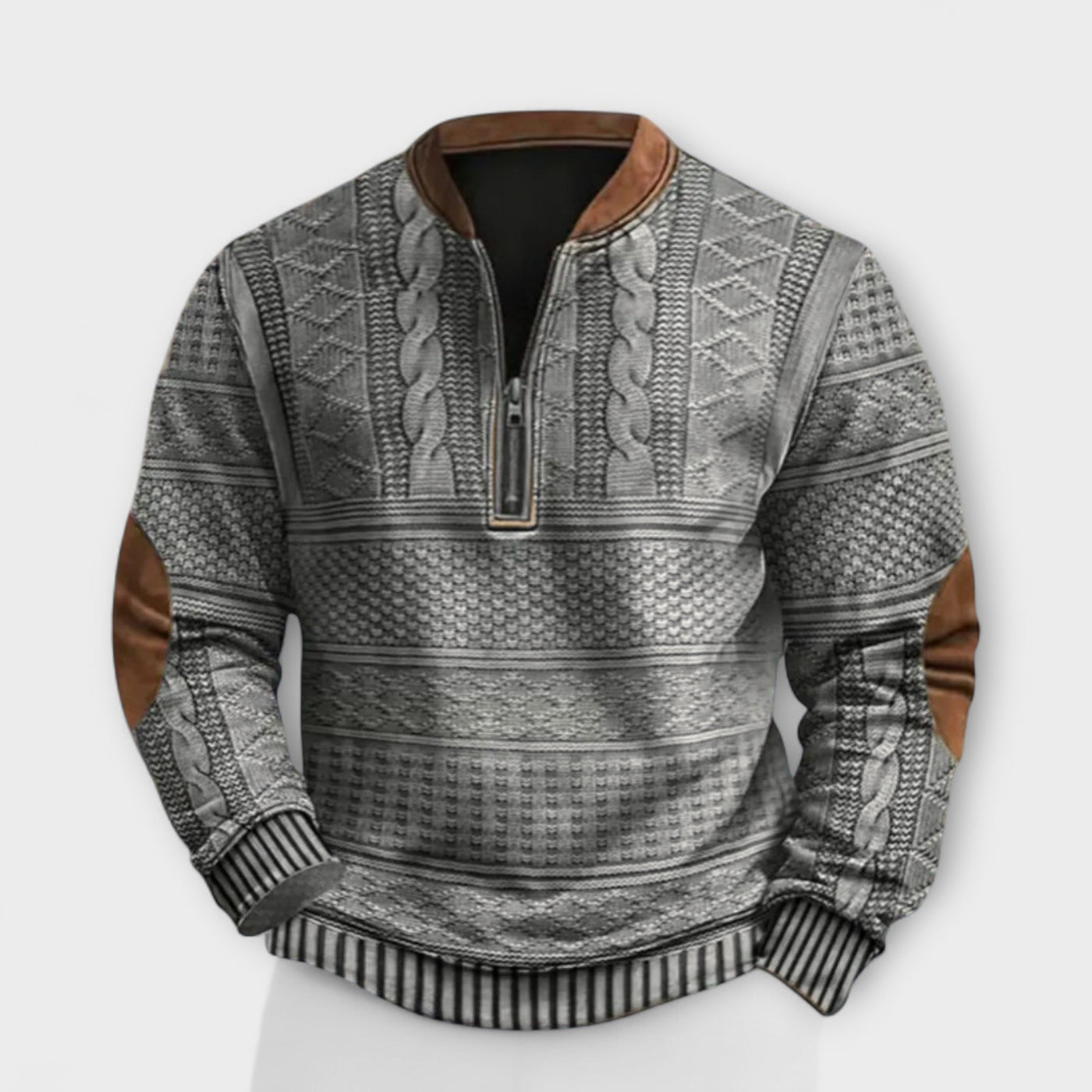 Retro Zip Hoodie