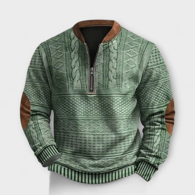 Retro Zip Hoodie