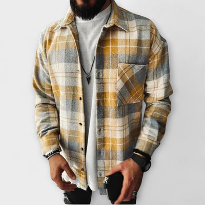 Flanellkarierte Hemd