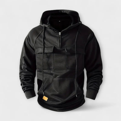 Hoodie mit vielen Taschen