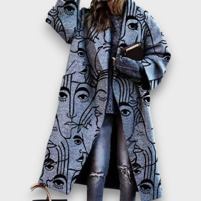 Fioren – Langer Oversize-Mantel