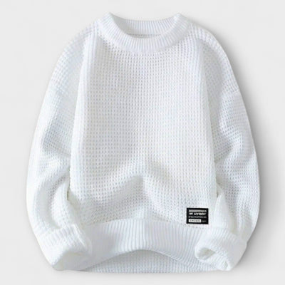 Premium Wabenstrickpullover