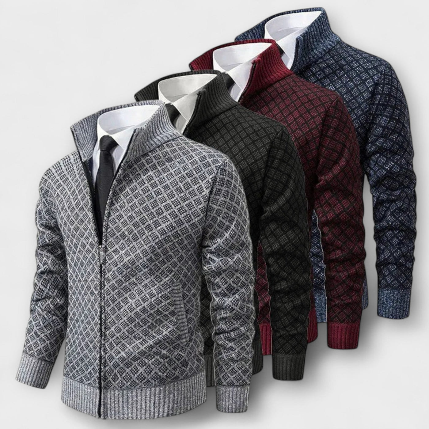 PREMIUM-JACKE FÜR MÄNNER AUS WEICHEM MATERIAL