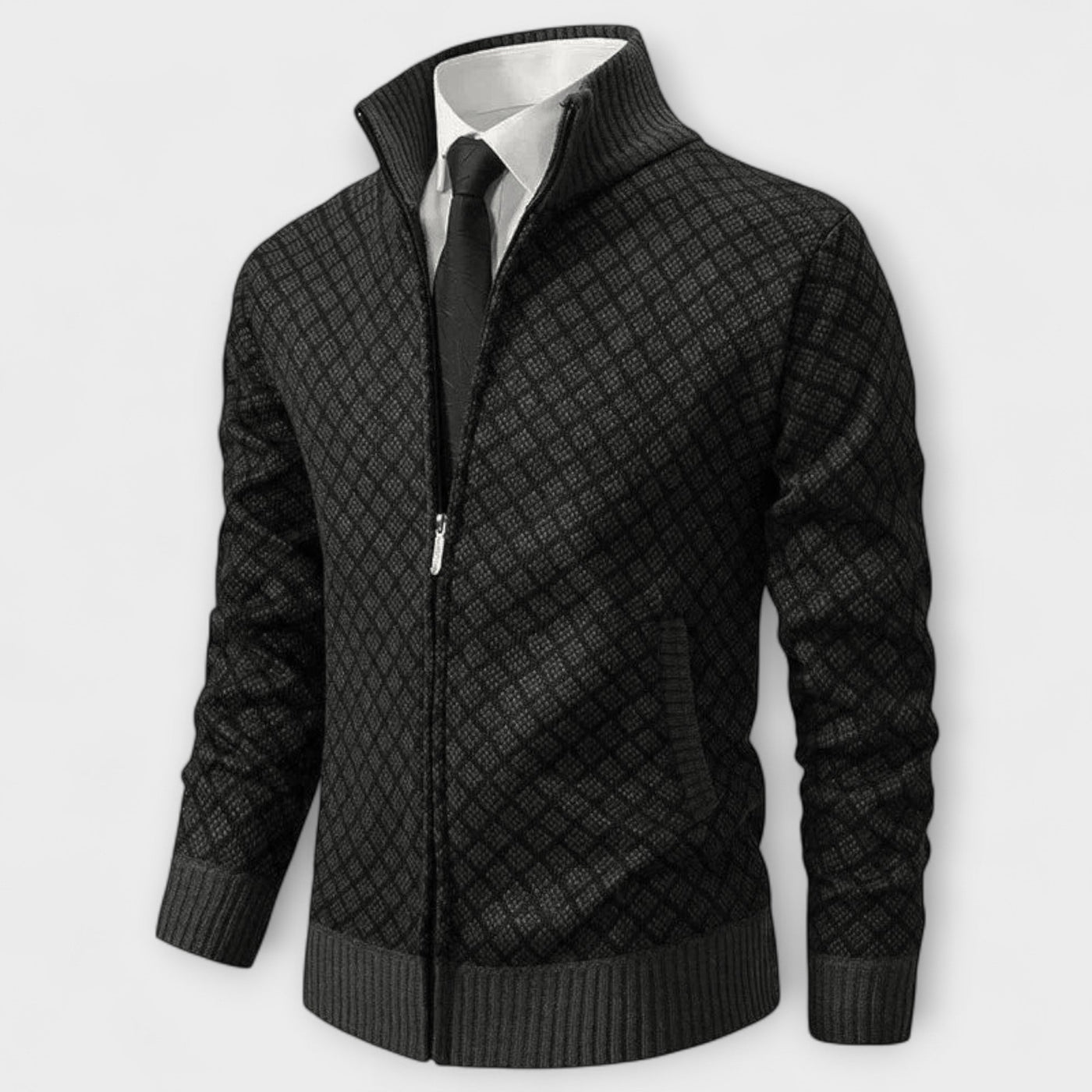 PREMIUM-JACKE FÜR MÄNNER AUS WEICHEM MATERIAL
