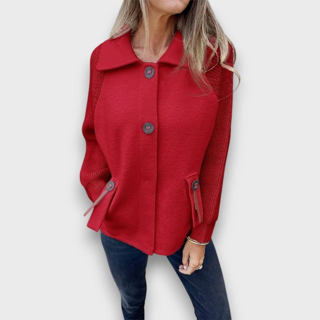 Lunaris – Jacke mit kontrastierenden Ärmeln