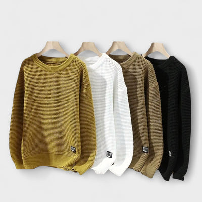 Premium Wabenstrickpullover