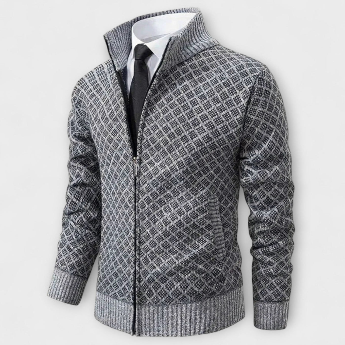 PREMIUM-JACKE FÜR MÄNNER AUS WEICHEM MATERIAL