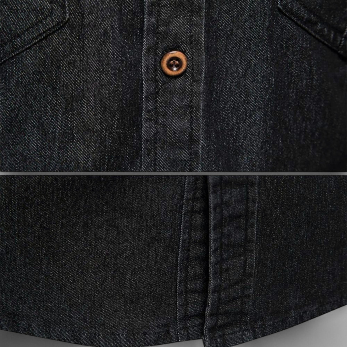 Slim Fit Denim Hemd