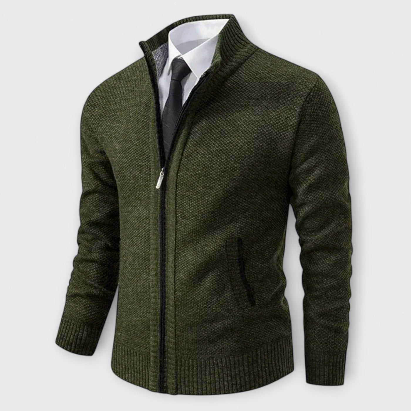 PREMIUM-JACKE FÜR MÄNNER AUS WEICHEM MATERIAL