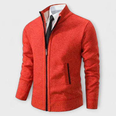 PREMIUM-JACKE FÜR MÄNNER AUS WEICHEM MATERIAL