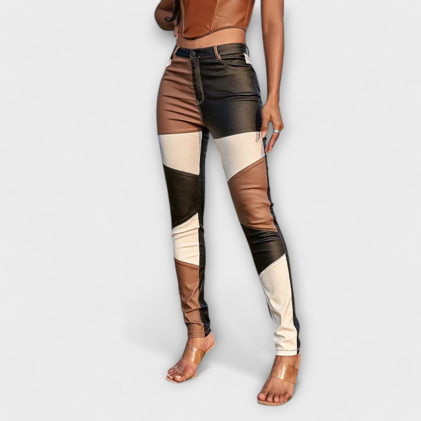 Calliope - Hosen mit Farbblockmuster