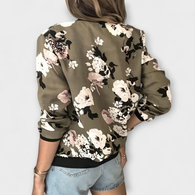 Kaelin - Elegante Bomberjacke mit Blumen