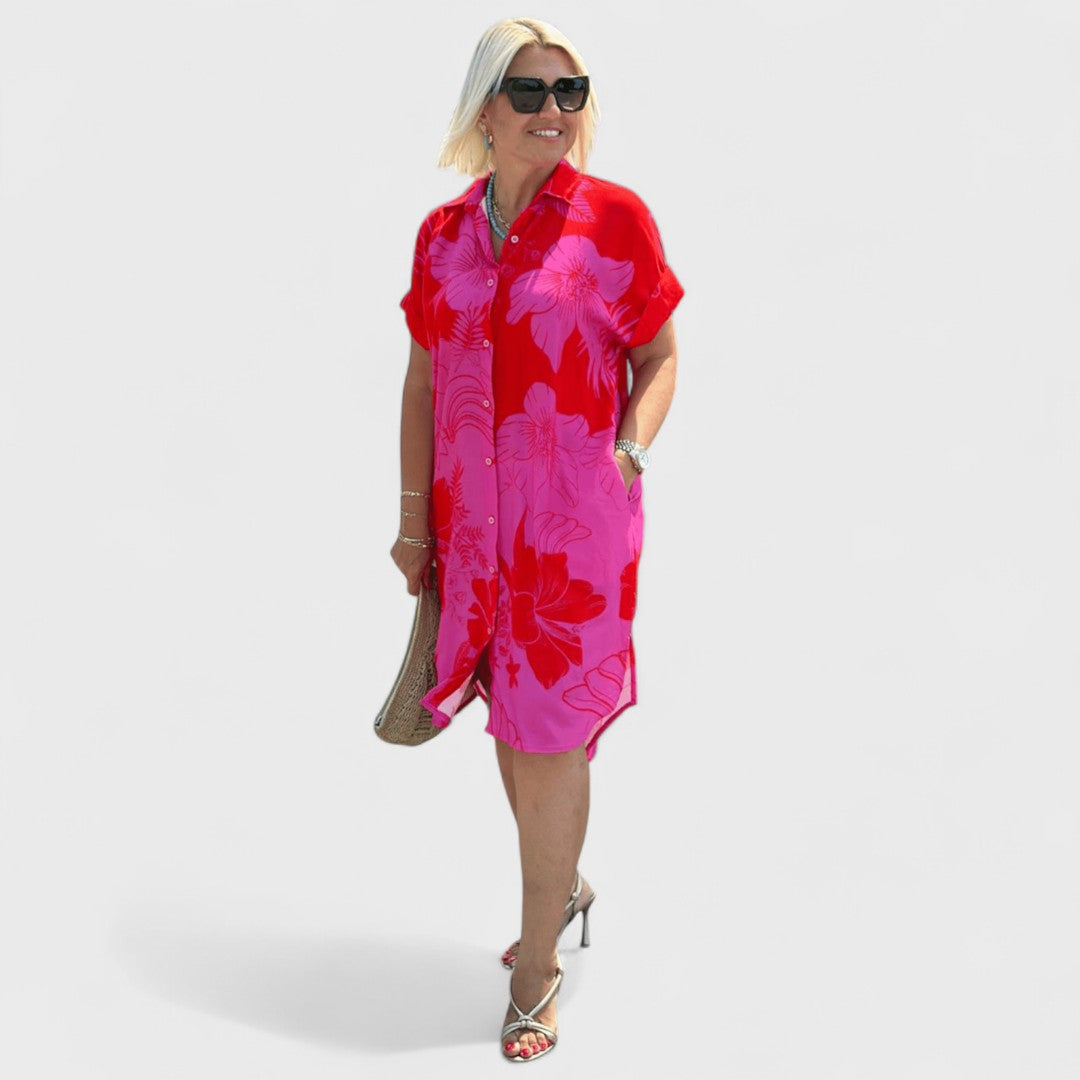 Naomi – Kleid mit Blumenmuster