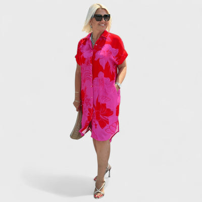 Naomi – Kleid mit Blumenmuster