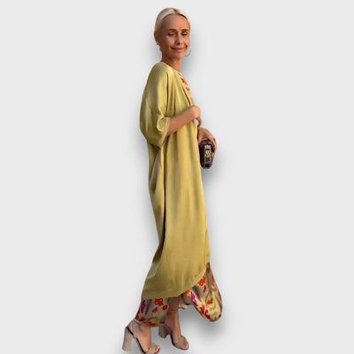 Elveria – Maxi Kleid mit Cardigan