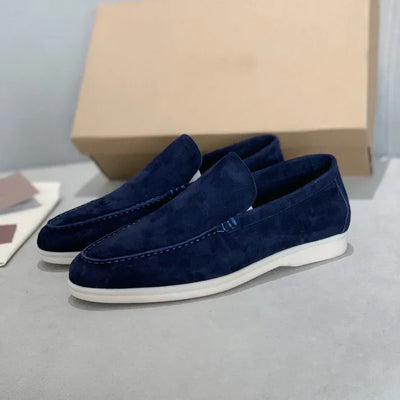 ROSSI ROMA | ELEGANTE Wildleder-Mokassins