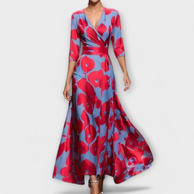 Alma - Elegantes Damenkleid mit Ärmel-Design