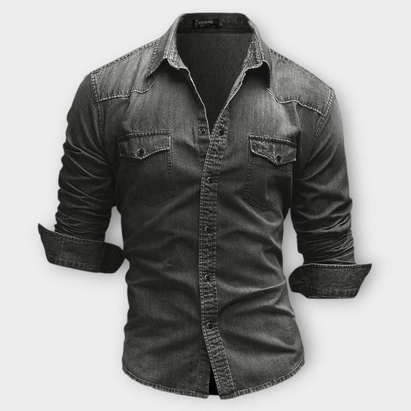 Moderne Denim-Hemd