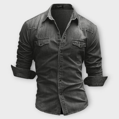 Moderne Denim-Hemd