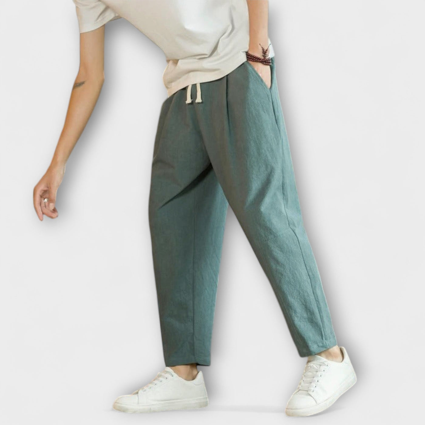 Casual-Hosen aus Baumwolle