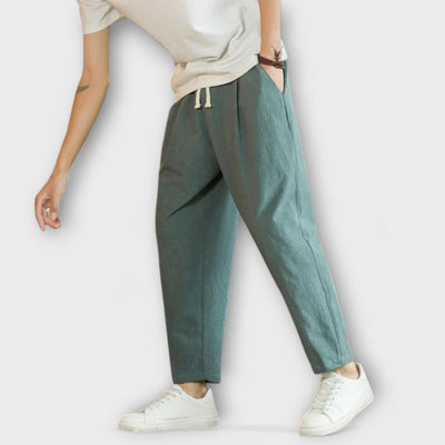 Casual-Hosen aus Baumwolle