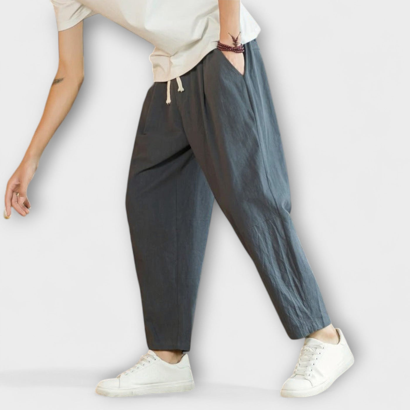 Casual-Hosen aus Baumwolle