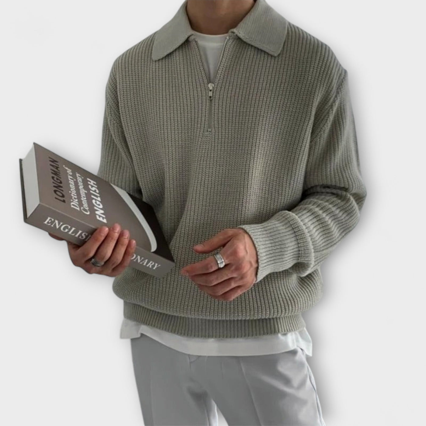 Elegantes Baumwoll-Polo