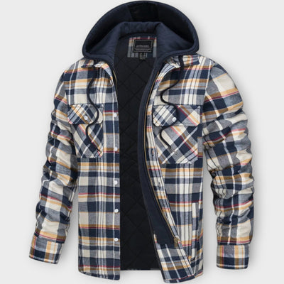 Cooper – Gestepptes Karojacke mit Kapuze