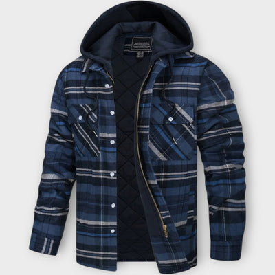 Cooper – Gestepptes Karojacke mit Kapuze