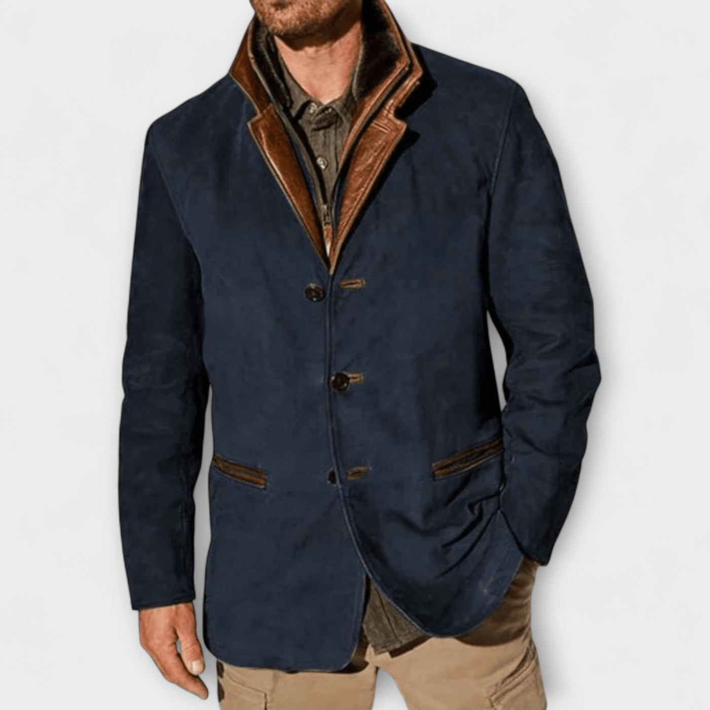 Vintage Wildlederjacke