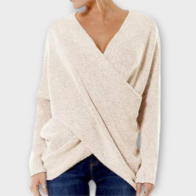 Heidi - Überkreuzter Pullover