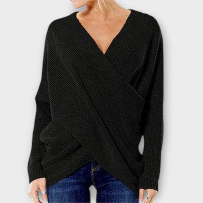 Heidi - Überkreuzter Pullover