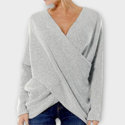 Heidi - Überkreuzter Pullover