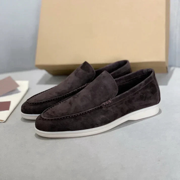 ROSSI ROMA | ELEGANTE Wildleder-Mokassins