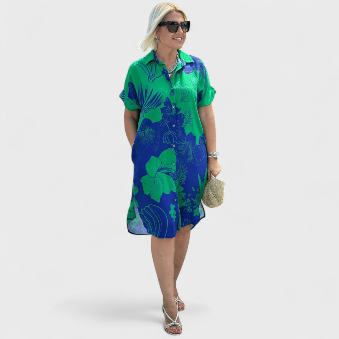 Naomi – Kleid mit Blumenmuster